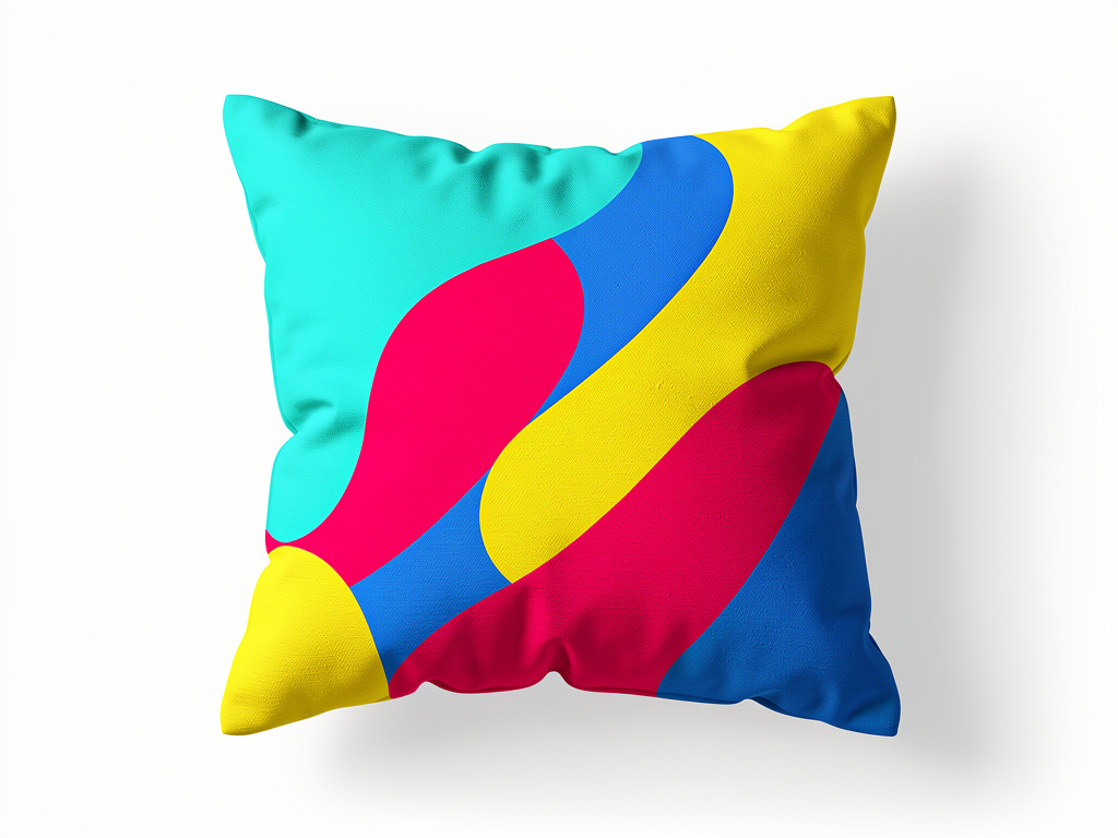 Custom printed sublimation pillow personalised with your photo