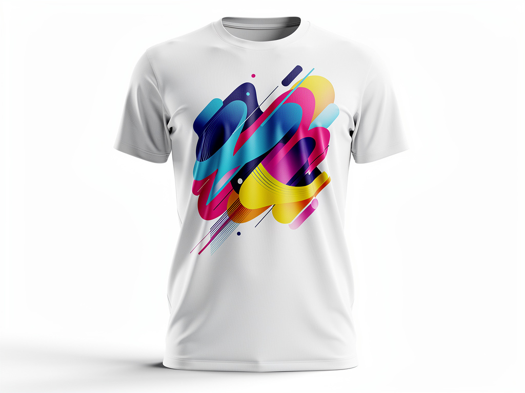 Personalised sublimation t-shirt printed with your artwork