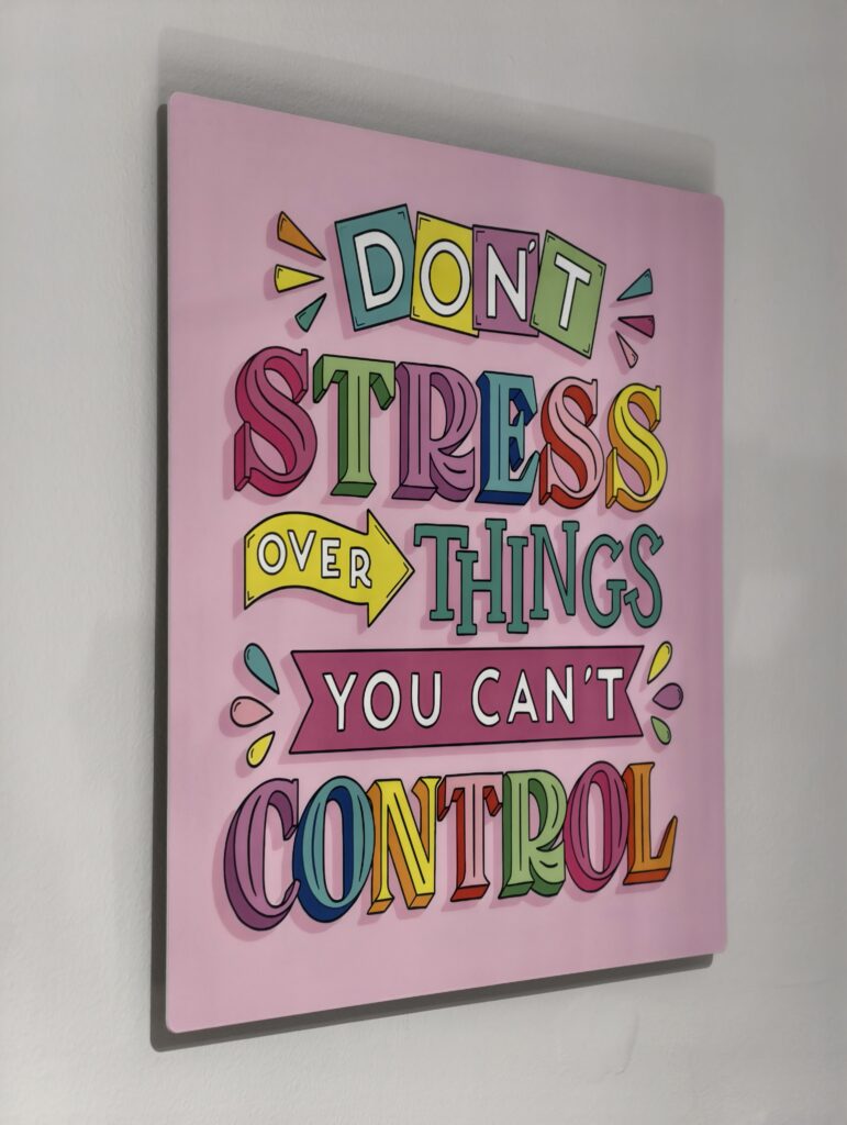 Custom Metal Poster design